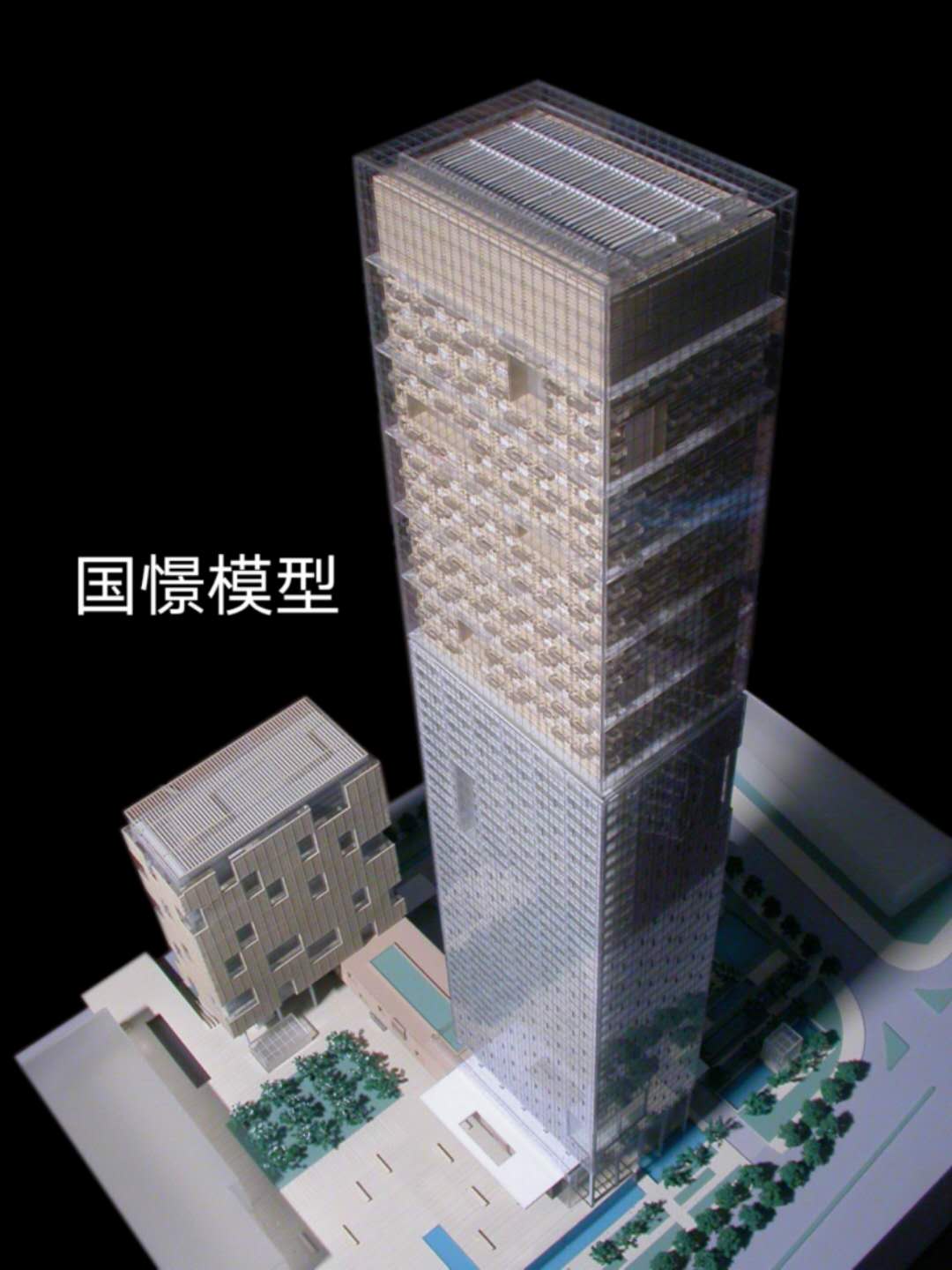 杨浦区建筑模型